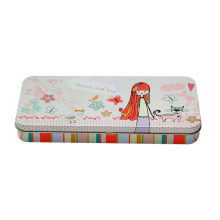 Nice-Can colorful and cheap Stationery pencil tin case